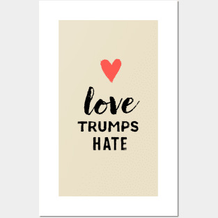 Love Trumps Hate Posters and Art